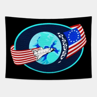 Black Panther Art - NASA Space Badge 13 Tapestry