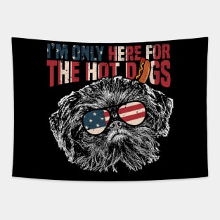 Brussels Griffon Shirt Funny 4th of July Tapestry