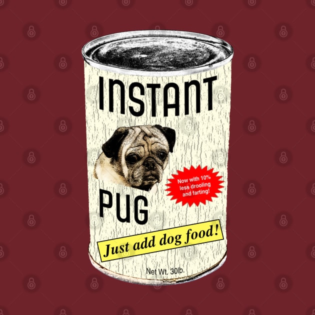 Instant Pug! by amigaboy