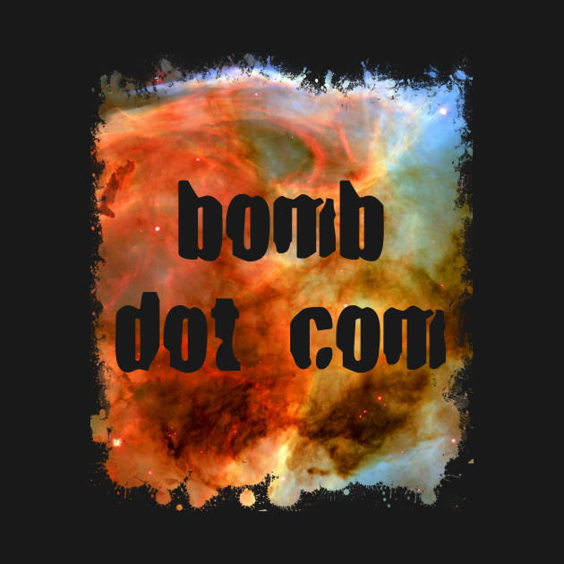 Discover Bomb Dot Com Funny 80's - 80s Retro - T-Shirt