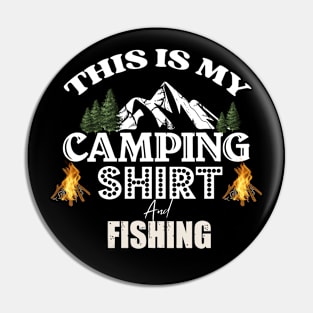 Camping Pin