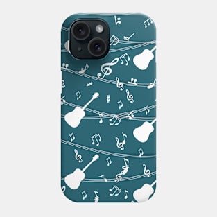 Guitar music art Phone Case