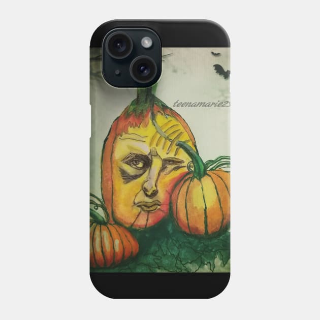 Pumpkin Phone Case by teenamarie23art