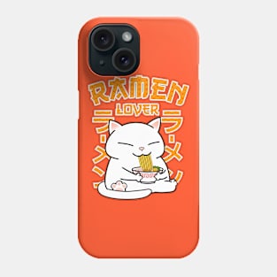 Ramen Lover Chubby Cat Phone Case