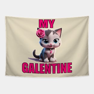 My galentine kitten Tapestry