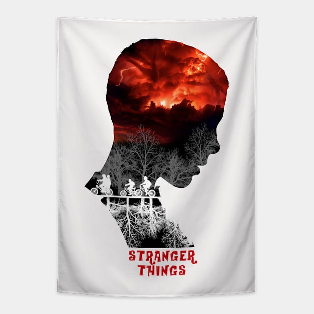 Forever Stranger Things Tapestry by VanHand