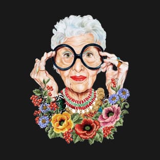 Iris Apfel fashion T-Shirt