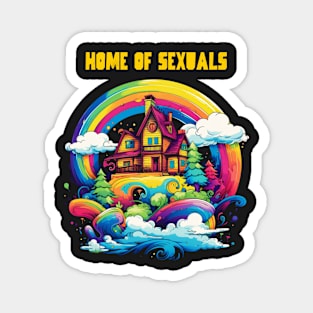 Home of sexuals Magnet