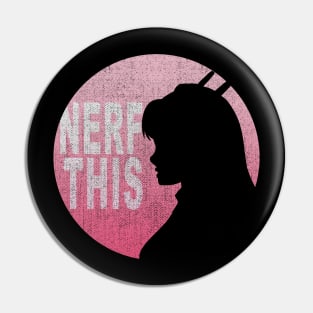 Overwatch D.Va Silhouette Pin