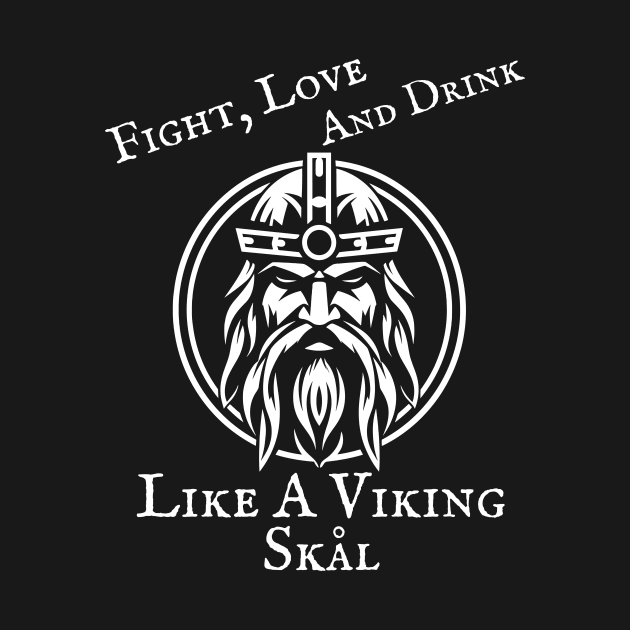 Viking T-Shirt by VikingHeart Designs