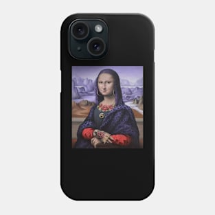 Mona Lisa Anarchy Phone Case