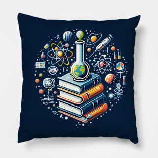 books unlocking science Pillow