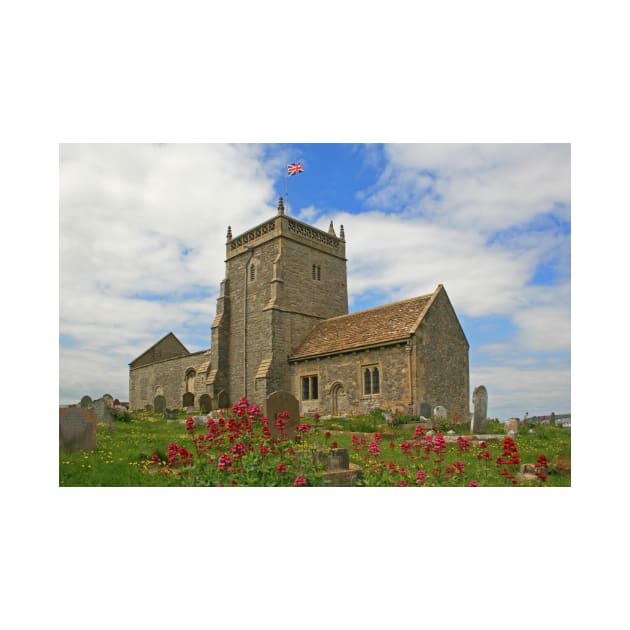 The Church of St Nicholas, Uphill by RedHillDigital