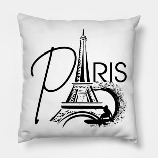 Paris France surfer Pillow