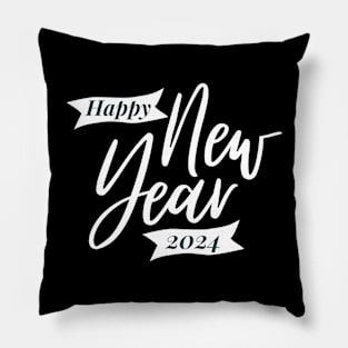 Happy New Year 2024 Pillow