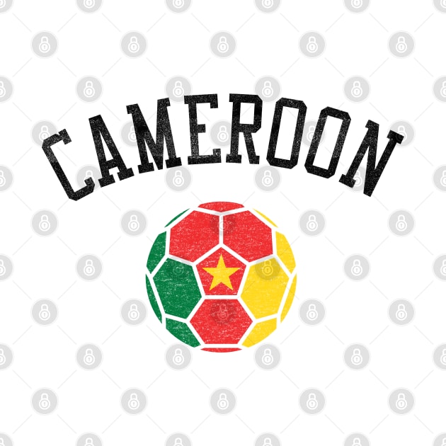 Cameroon Soccer Team Heritage Flag by ryanjaycruz