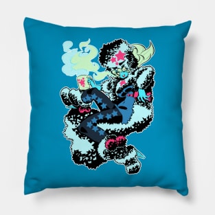 Bigfoot girl Pillow