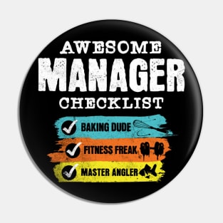 Awesome manager checklist Pin