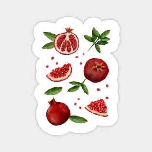 Pomegranates and Seeds Magnet