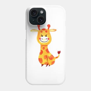 Giraffe body Watercolor Phone Case