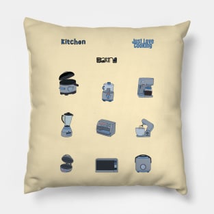 Kitchen Appliances Pillow