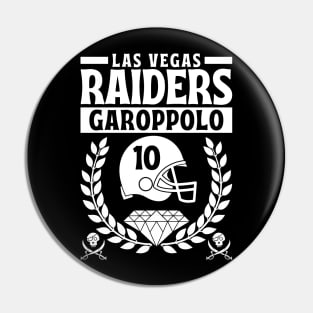 Las Vegas Raiders Garoppolo 10 Edition 2 Pin