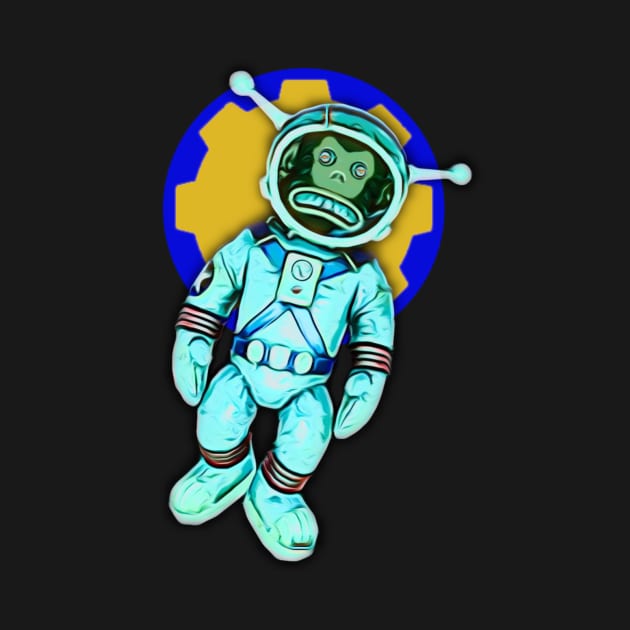 Space monkey by Thomasky