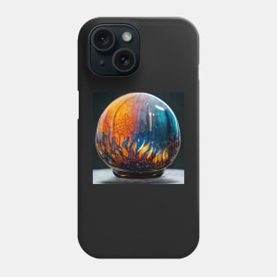 glass sphere Phone Case