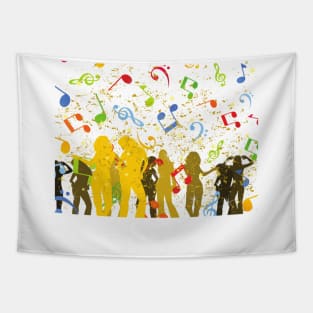 Music Culture Tapestry