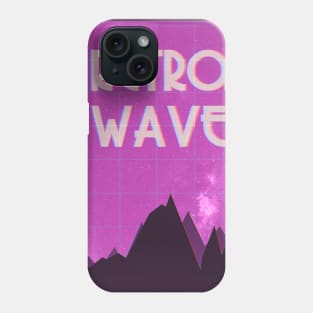 Retrowave Galaxy Aesthetic Phone Case