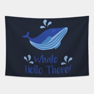 Whale Hello There Tapestry