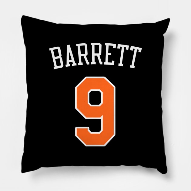 RJ Barrett Pillow by telutiga