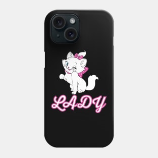 Lady tee design birthday gift graphic Phone Case