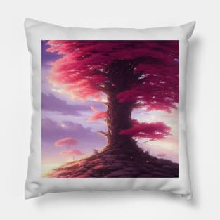 The Magic in the Sakura's Petals Pillow