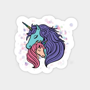 Unicorn Mother & Daughter Magnet