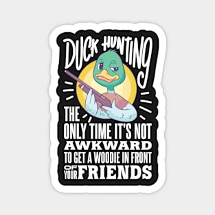 DUCK HUNTING: Duck Hunting Time Magnet