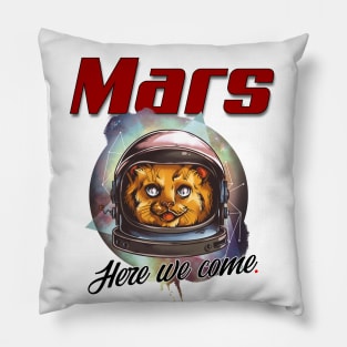 Mars Here we Come. Pillow