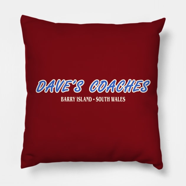 Dave's Coaches Pillow by familiaritees