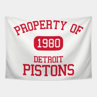 Property of Detroit Pistons Tapestry