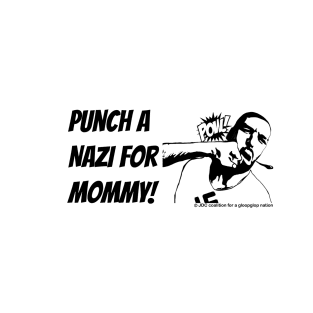 Punch A Nazi for Mommy T-Shirt