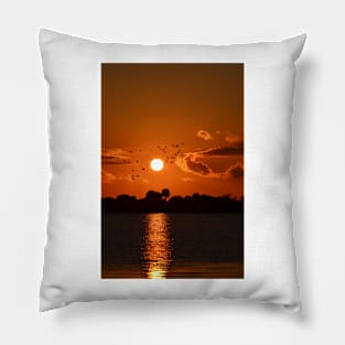 Sunset in Florida Pillow