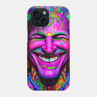 Peaking (4) - Trippy Psychedelic Art Phone Case