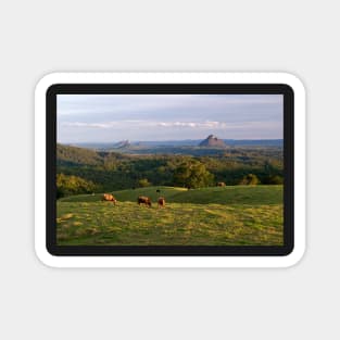 Glasshouse Mountains, Sunshine Coast Queensland Magnet