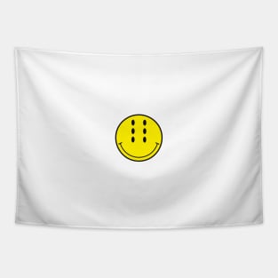 Six-Eyed Smiley Face, Small Tapestry