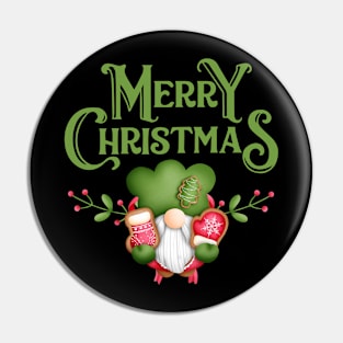 cute santa merry christmas Pin