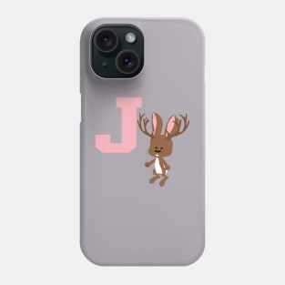 J is for Jackalope Phone Case