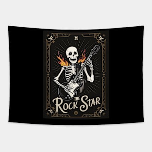 Funny Tarot Card : The Rock Star Tapestry