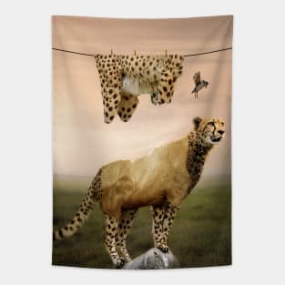 Undressed Cheetah Tapestry