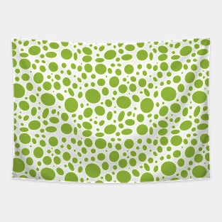 Green dots Tapestry