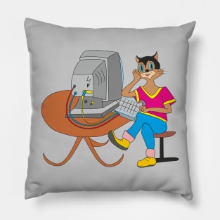 CAT programmer Pillow